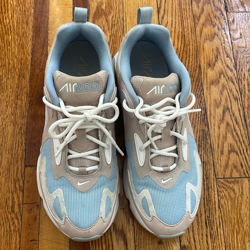 Nike air max 200 blue and tan